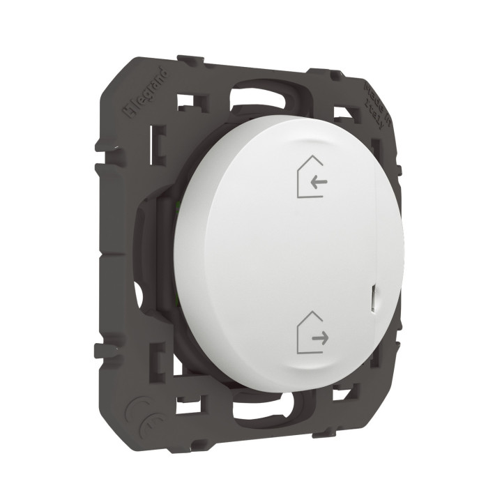 Commande Sans Fils Départ/Arrivée Dooxie With Netatmo Sans Plaque Blanc