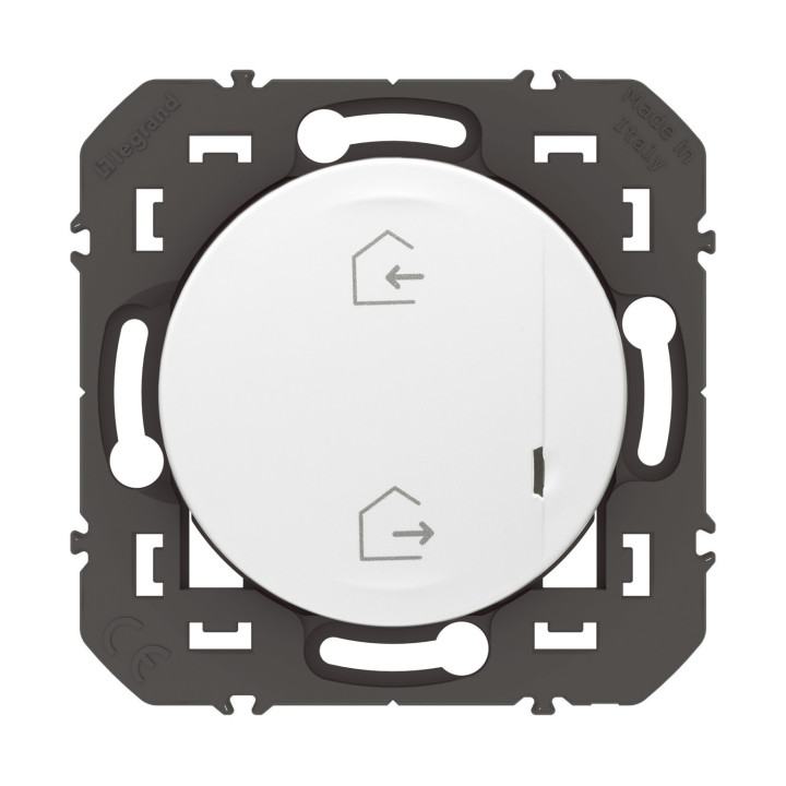 Commande Sans Fils Départ/Arrivée Dooxie With Netatmo Sans Plaque Blanc