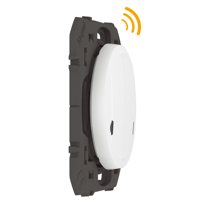 Commande Double Sans Fils Pour Éclairage/Prise Dooxie With Netatmo Sans Plaque Blanc