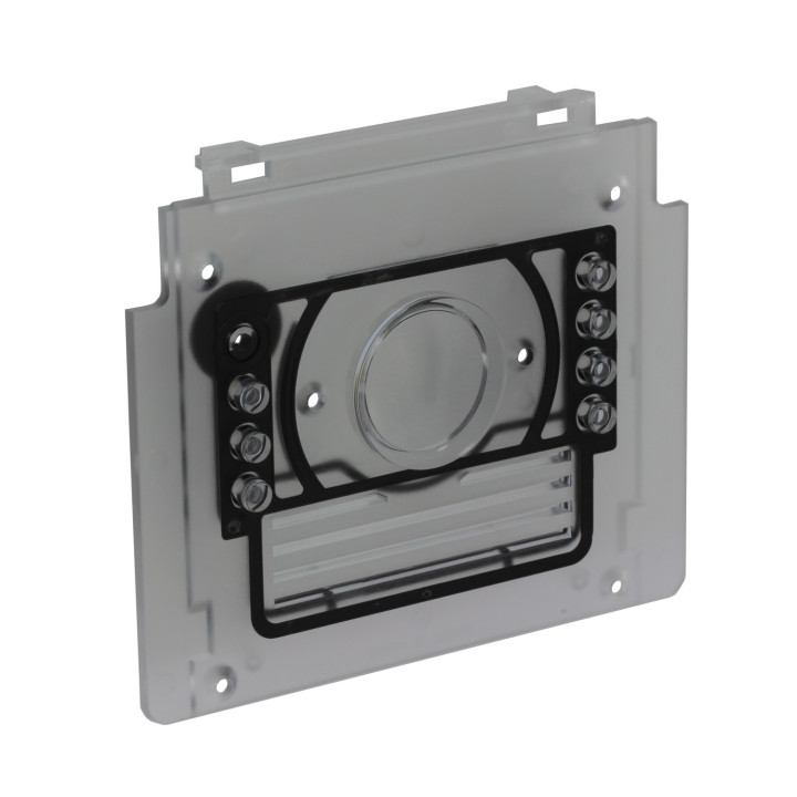 Protection type Makrolon pour platine de rue poussoirs Linea 300