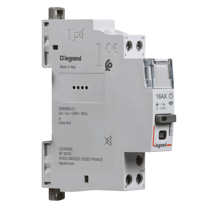 Télérupteur Connecté Drivia With Netatmo Silencieux 1P 16Ax 230V~ - 1 Module