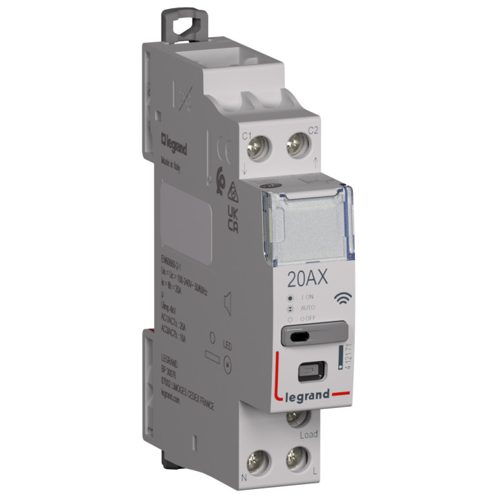 Contacteur Connecté Drivia With Netatmo Multifonction 1P 20Ax 230V~- 1 Module