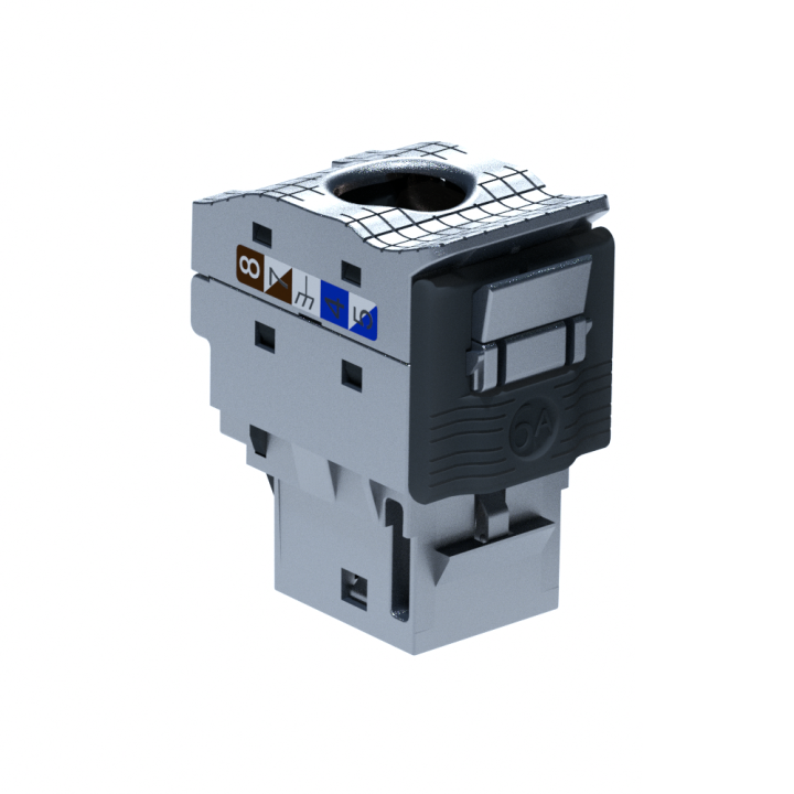 Connecteur Lcs³ Rj45 Keystone Catégorie 6A Stp - Lot De 24