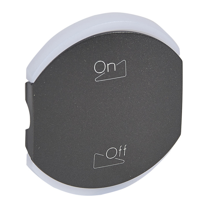 Enjoliveur Double Céliane 2 Pictogrammes - Graphite