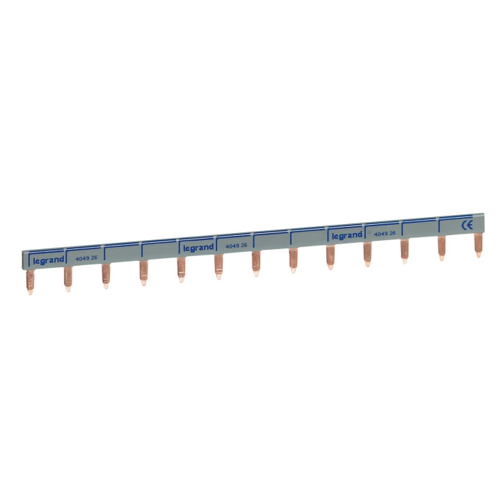 Peigne D'Alimentation Universel Phase + Neutre Hx³ 1P - Longueur 13 Modules