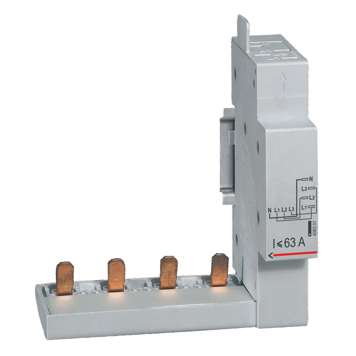 Module Raccord Par Peigne Dx Tête De Groupe - 4P Jusqu'À 63A