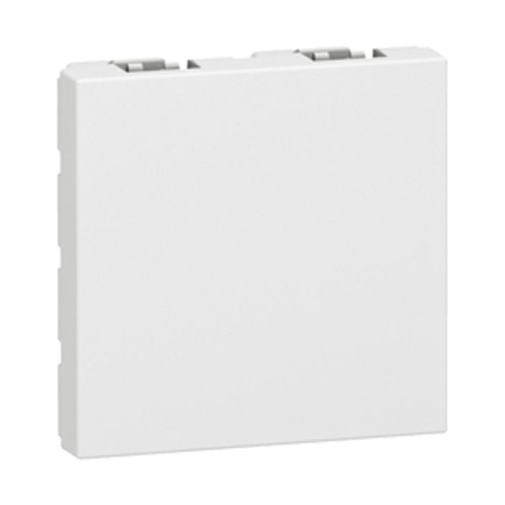 Obturateur Mosaic - 2 Modules - Finition Blanc