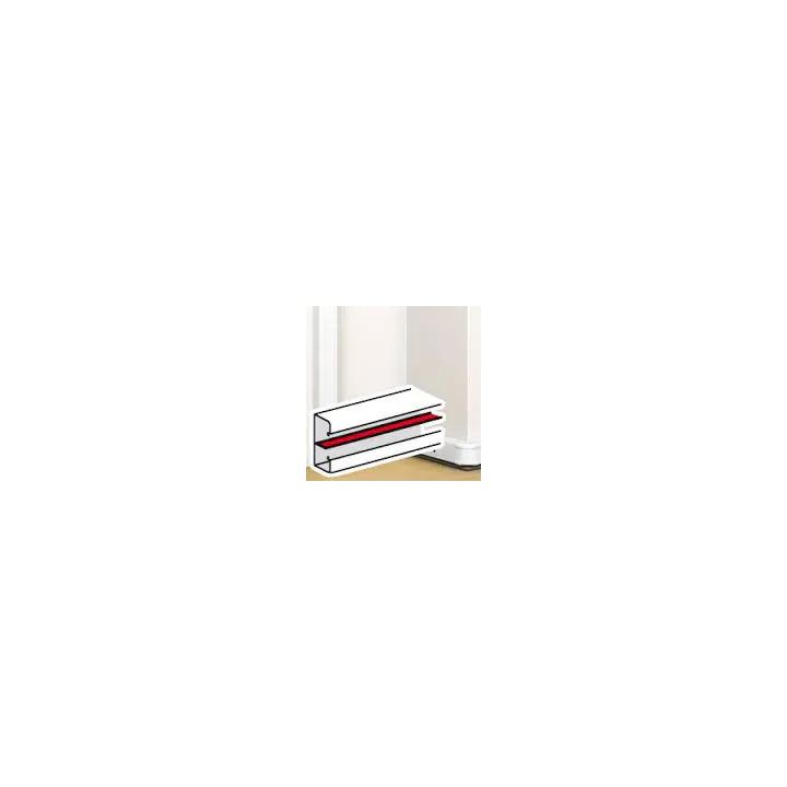 Cloison Séparation Goulotte Dlp Monobloc 50X80Mm Et Gtl Drivia 13 - 2M - Blanc