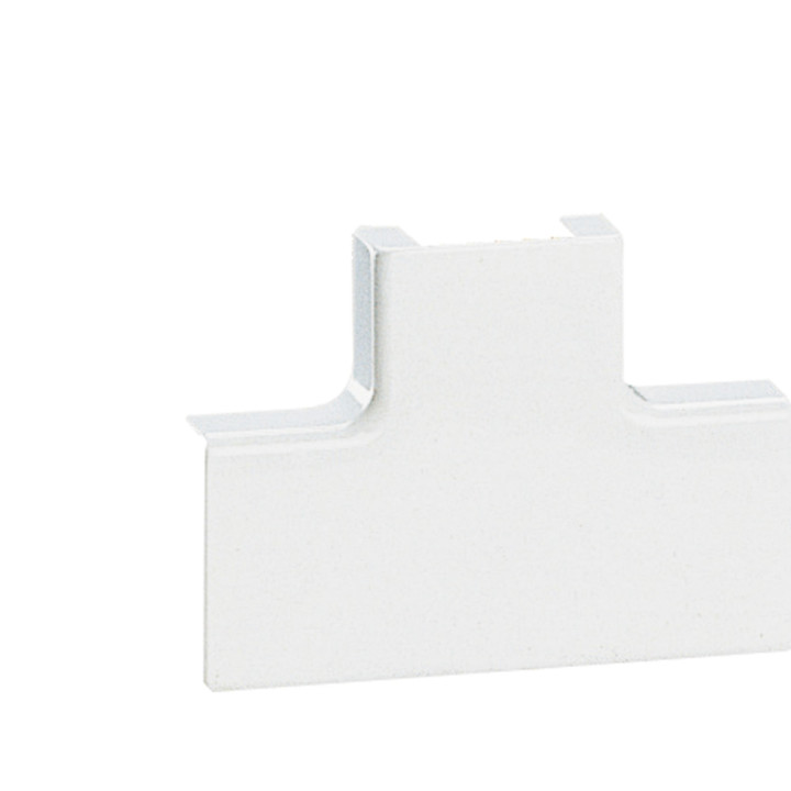 Dérivation En T À Plat Pour Moulure Dlplus 32X12,5Mm - Blanc