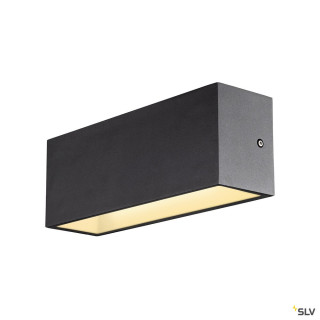 Sitra Cube Applique Ext L Up/Down Anthracite Led 24W 3000K/4000K Ip65 Cct Switch
