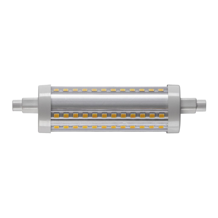 Ampoule Source Led Qt-De12, R7S 118Mm, Gris, 15W, 3000K, Variable