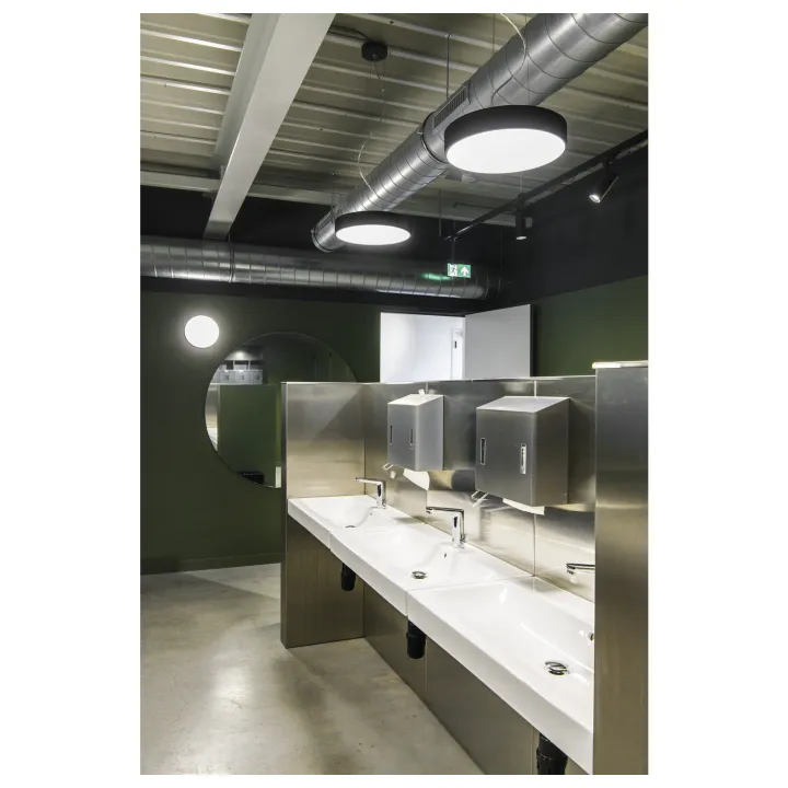 Medo® Pro 40, Applique Et Plafonnier, Intérieur, Rond, Noir, Led, 19W, Ugr -19