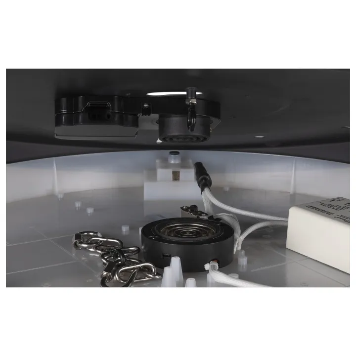 Medo® Pro 60, Applique Et Plafonnier, Intérieur, Rond, Noir, Led, 37W, Ip 50