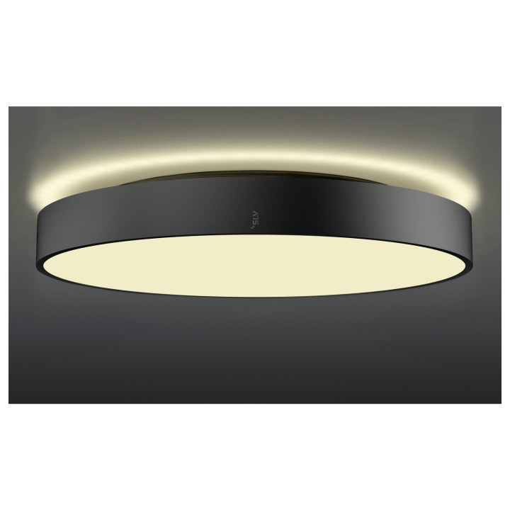 Medo® Pro 60, Applique Et Plafonnier, Intérieur, Rond, Noir, Led, 37W, Ip 50