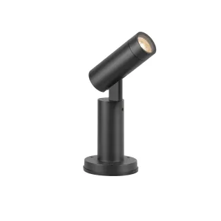 Applique En Saillie S-Tube 32, Borne, Extérieur, Gu10, 10W, Noir