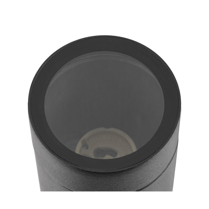 Applique En Saillie S-Tube 32, Borne, Extérieur, Gu10, 10W, Noir