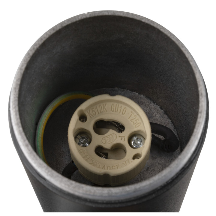 Applique En Saillie S-Tube 32, Borne, Extérieur, Gu10, 10W, Noir