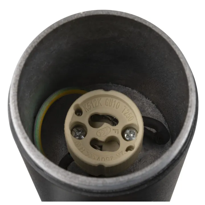 Applique En Saillie S-Tube 32, Borne, Extérieur, Gu10, 10W, Noir