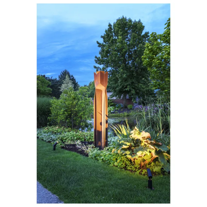 Applique En Saillie S-Tube 32, Borne, Extérieur, Gu10, 10W, Noir