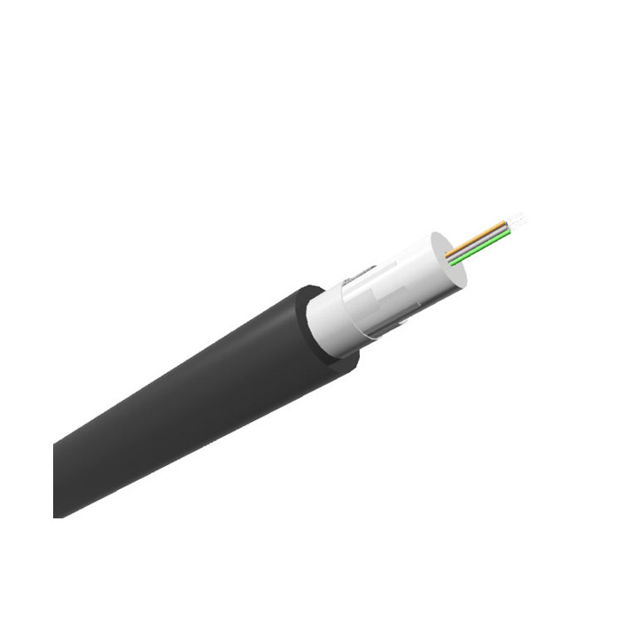 Câble Optique Clt-Renforce 6Fo Ext-Et.Seche-Pehd Os1/2