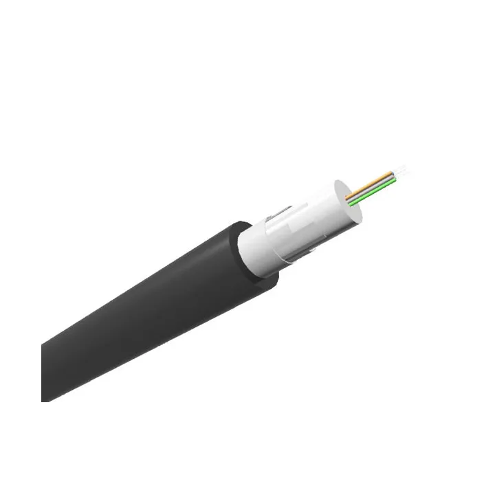 Câble Optique Clt-Renforce 6Fo Ext-Et.Seche-Pehd Os1/2