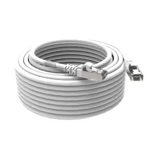 Cordon Rj45 Cat6A Sftp 100 Ohms Lsoh Blanc Lg 15M