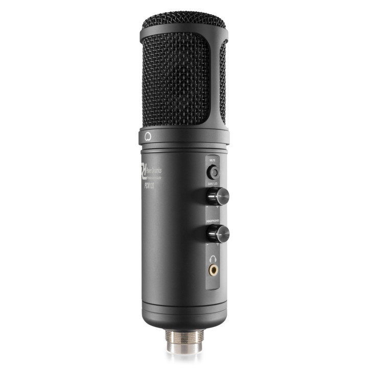 Micro condensateur avec pied de table et cordon - PCM120