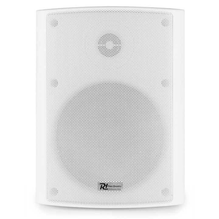 Enceinte, 100 V / 8 Ω, 120 W, 5,25", Int / Ext, Ipx5 Paire, Blanches - Bc50V