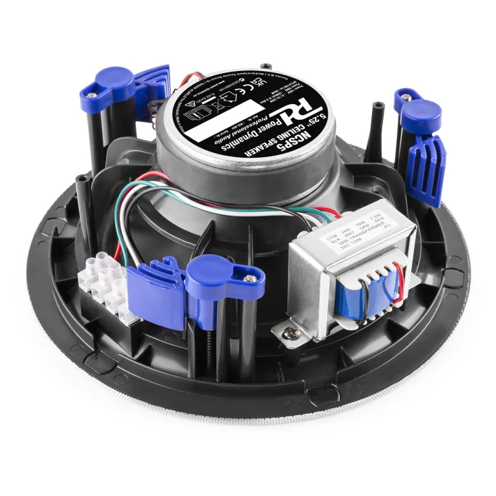 Haut-Parleur Encastré, 5.25", 100 V, 2 Voies, Montage Rapide, Blanc - Ncsp5