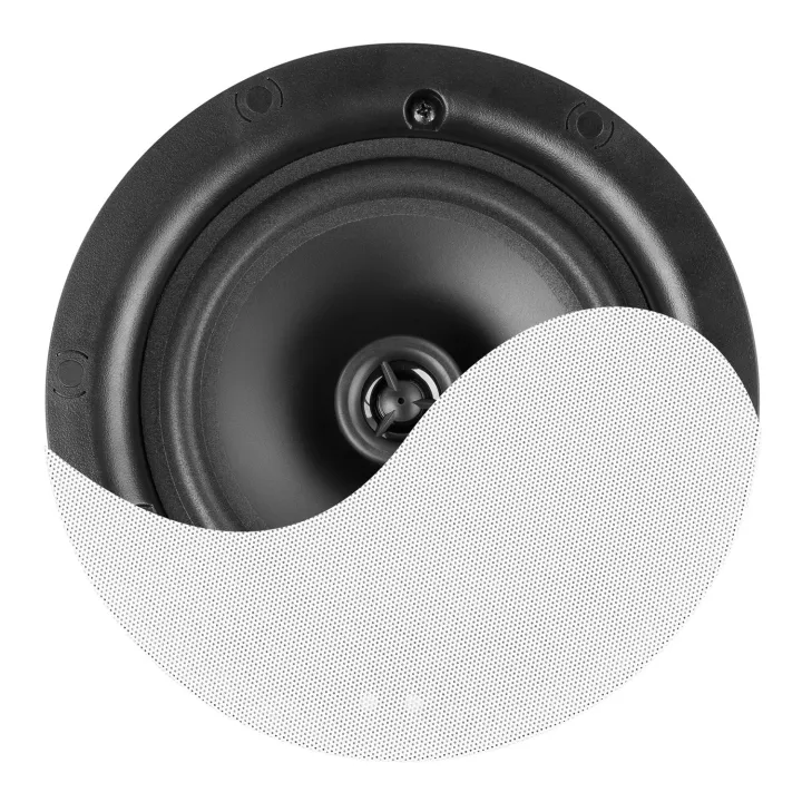Haut-Parleur Encastré, 5.25", 100 V, 2 Voies, Montage Rapide, Blanc - Ncsp5