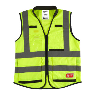 GILET PREMIUM HAUTE VISIBILTÉ JAUNEL/XL1 PC