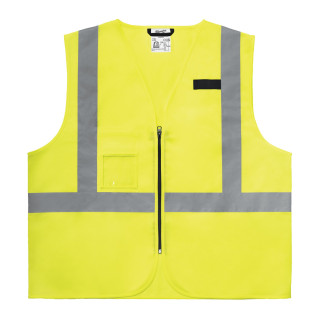 GILET HAUTE-VISIBILITÉ CONTRACTOR JAUNE (S/M)