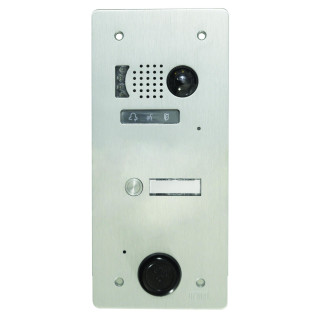 Plaque Video Alu 1 Bp 2Voice Pour Systèmes Urmet