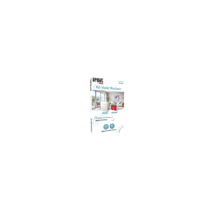 Kit Volet Roulant Radio Zigbee :1 Récepteur & 1 Télécommande 2 Touches Programmé