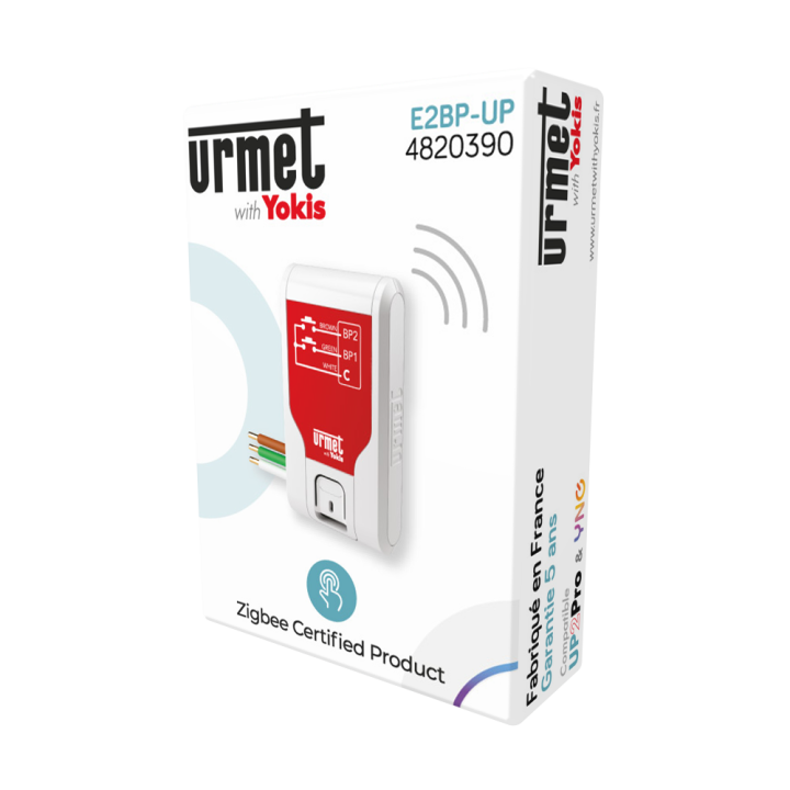 Emetteur Encastré 2 Canaux Indépendants Radio Zigbee