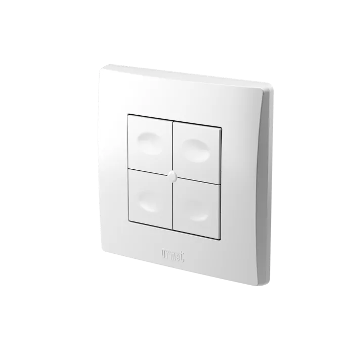 Yoki Tlm4-Up - Télécommande Murale, 4 Touche Zigbee Up