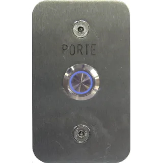 Bouton Poussoir De Sortie No/Nf Lumineux 60X100