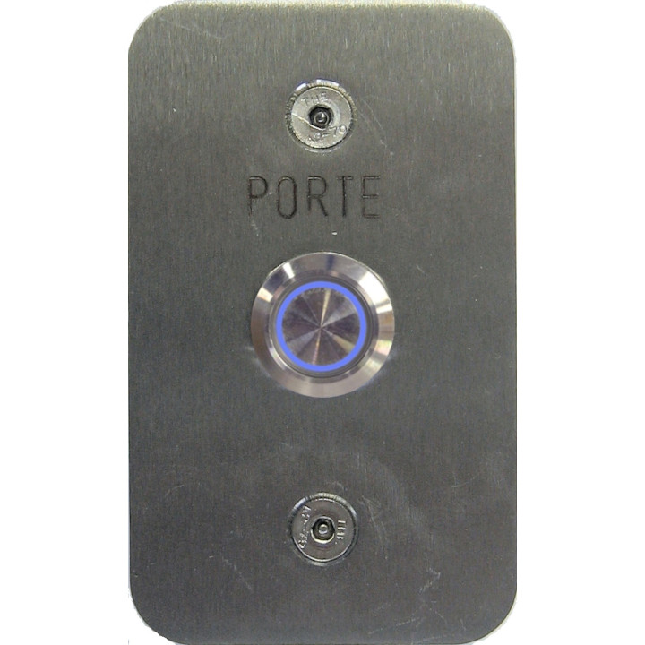 Bouton Poussoir De Sortie No/Nf Lumineux 60X100