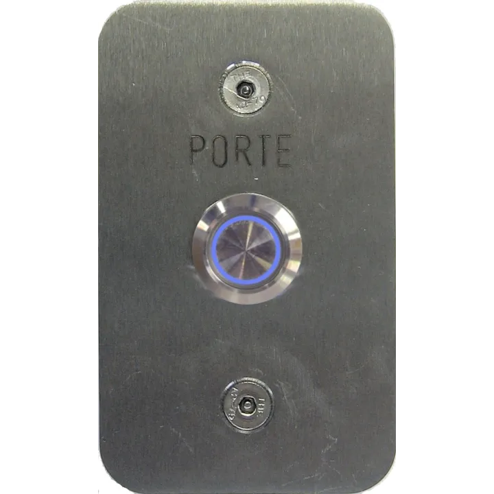 Bouton Poussoir De Sortie No/Nf Lumineux 60X100