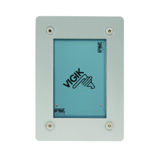 Lect Inox Encas Vigik/Res Pl pour systèmes URMET