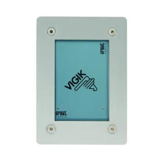 Lect Inox Encas Vigik/Res Pl pour systèmes URMET