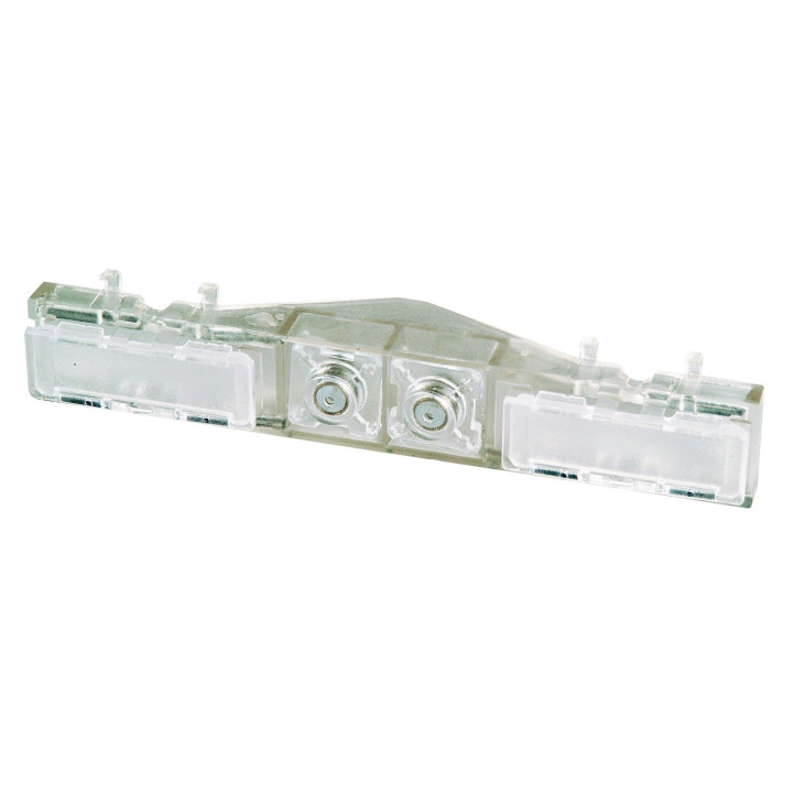Porte Etiq Double Pr Plaque 83 pour systèmes URMET