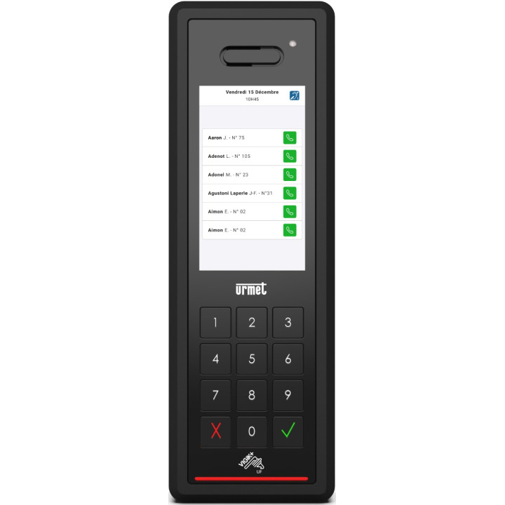 Platine tactile HIZI GSM 4G avec Vigik+ avec abonnement 25 logements pour 15 ans