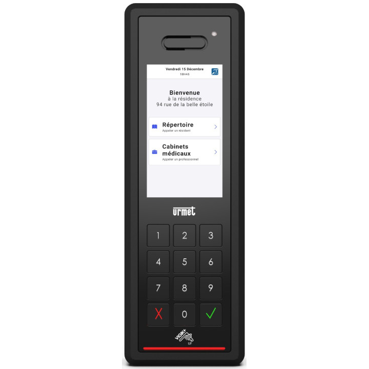 Platine tactile HIZI GSM 4G avec Vigik+ avec abonnement 25 logements pour 15 ans