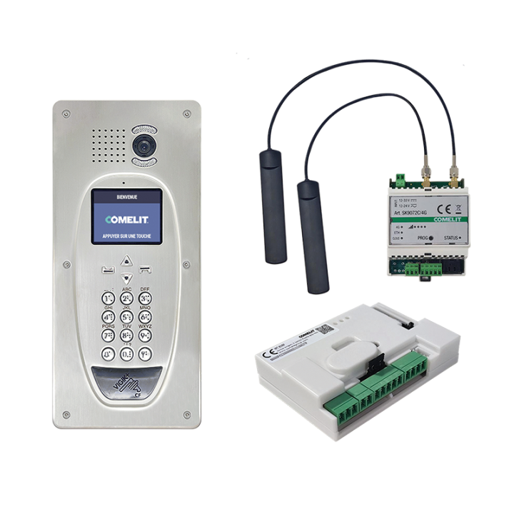 Kit Complet Incluant La Platine Pic6 Sb2 Pour Basculer Un Site En Vigik+ Avec