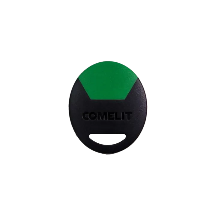 Badge Résident Sécurisé Vert Pour Accès Contrôlé