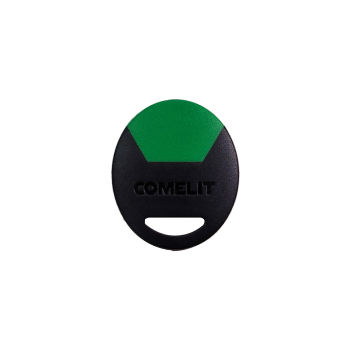 Badge Résident Sécurisé Vert Pour Accès Contrôlé