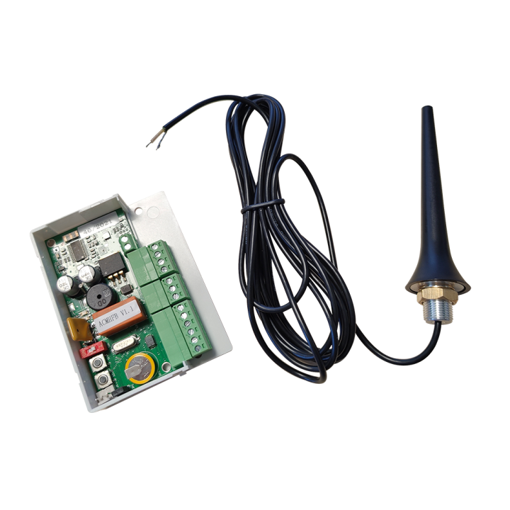 Centrale Radio Une Porte Avec Équerre Et Antenne 868Mhz + Gestion Des Alarmes