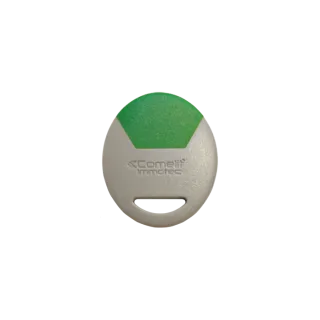 Badge électronique de proximité vert, adapté pour identifier rapidement une
