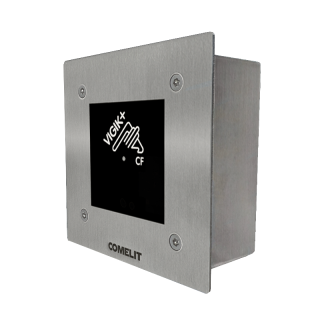 Lecteur plat VIGIK+ ResiCloud avec boîtier encastré